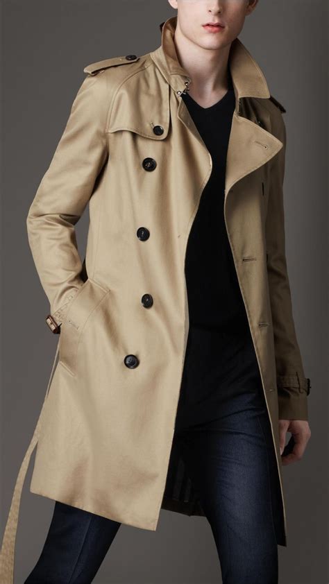 burberry trench coat men uk|authentic burberry men trench coat.